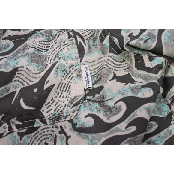 Columbia Vented Fishing Shirt PFG Floral Omni-Shade Camp Shirt Mens Sz Small - Picture 6 of 12